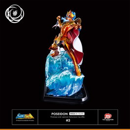 Tsume Art Statue Poseidon Saint Seiya Échelle 1/6 Ikigai Collection