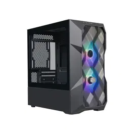 Cooler Master MasterBox TD300 Mesh - Boîtier PC M-ATX - Panneau Mesh - 3 Ventilos ARGB 120 mm - USB 3.0