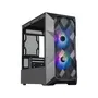 Cooler Master MasterBox TD300 Mesh - Boîtier PC M-ATX - Panneau Mesh - 3 Ventilos ARGB 120 mm - USB 3.0