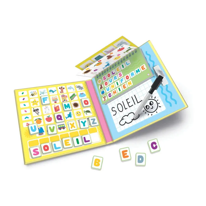 Clementoni Livre magnétique - Lettres et mots