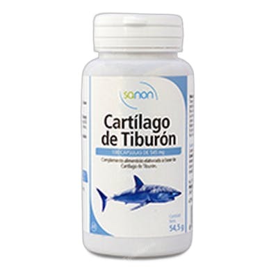 SANON Cartilago de Tiburon 545 mg, 100 capsules SANON Cartilago de Tiburon 545 mg, 100 capsules