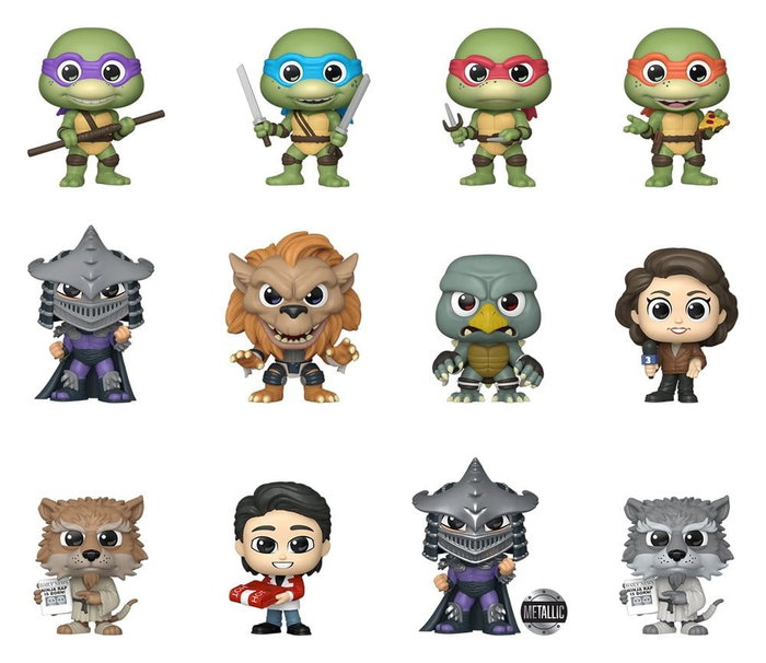 Tortues Ninja présentoir Mystery Minis figurines The Secret of the Ooze 5 cm (12)