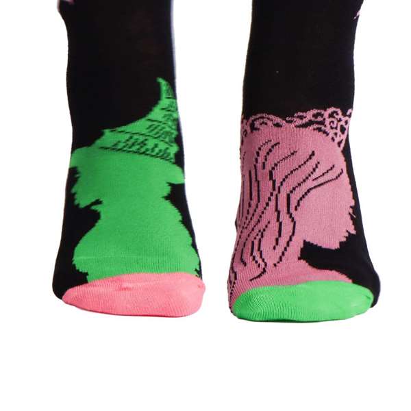 Wicked Chaussettes de sport 36-43, BLACK