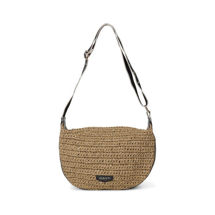 DAY ET Sac à main LOGO TUCK DAY RAFFIA Ambre DAY ET Sac à main LOGO TUCK DAY RAFFIA Ambre