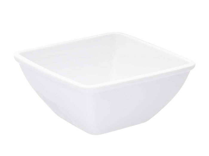 Vessia Bol en Porcelaine Carré 16,5 cm Blanc 1,1 L (Set de 24)