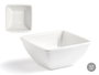 Vessia Bol en Porcelaine Carré 16,5 cm Blanc 1,1 L (Set de 24)