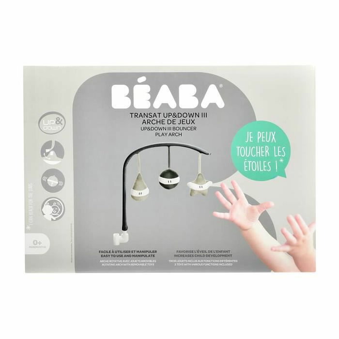 Beaba Arche de jeux Transat Up&Down III - Gris Beaba Arche de jeux Transat Up&Down III - Gris