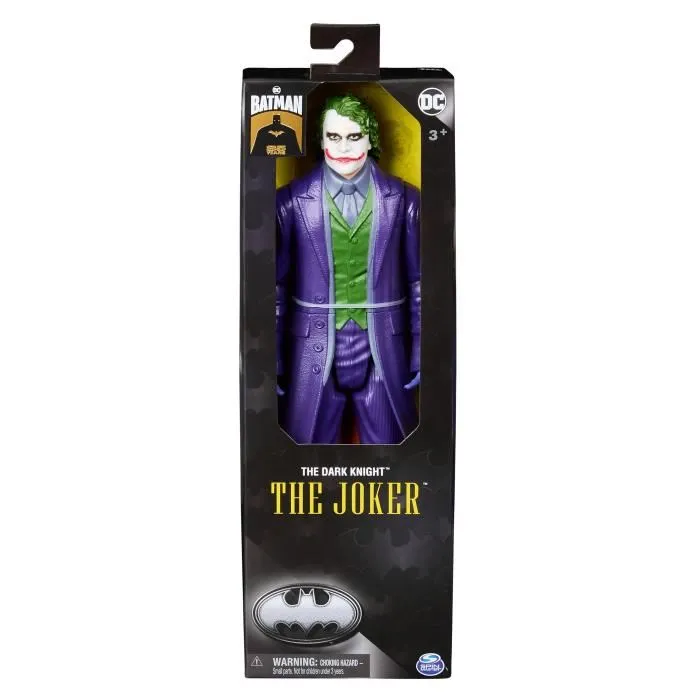 Spin Master - Figurine articulée Joker 30 cm - Batman The Dark Knight - Adaptée à partir de 3 ans Spin Master - Figurine articulée Joker 30 cm - Batman The Dark Knight - Adaptée à partir de 3 ans