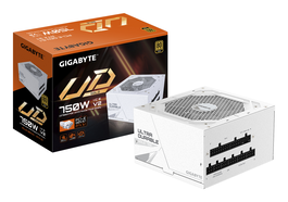 Gigabyte GP-UD750GM PG5 Alimentation 750W 80+ Gold ATX 3.0 PCIe 5.0 16 broches Silencieuse