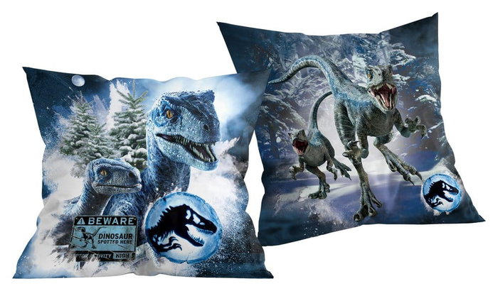 Halantex Coussin Jurassic World Bleu 40 x 40 cm Halantex Coussin Jurassic World Bleu 40 x 40 cm