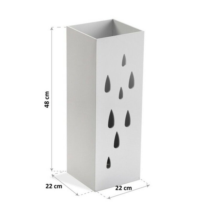 porte-parapluie Gouttes Bois MDF (22 x 48 x 22 cm) Натуральный