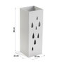 porte-parapluie Gouttes Bois MDF (22 x 48 x 22 cm) Натуральный