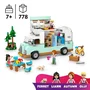 LEGO 42663 Friends Camping-car de l'amitié - Jouet de construction 778 pièces avec mini-poupées pour enfants dès 7 ans