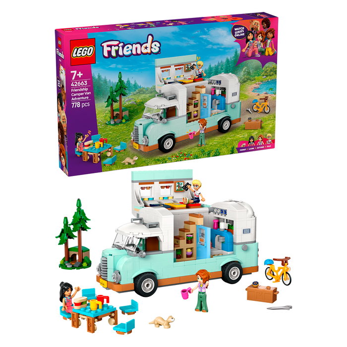 LEGO Friends 42663 Camping-car de l'amitié