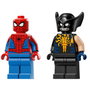 LEGO Marvel Spider-Man et sa voiture contre Wolverine vénomisé 76336