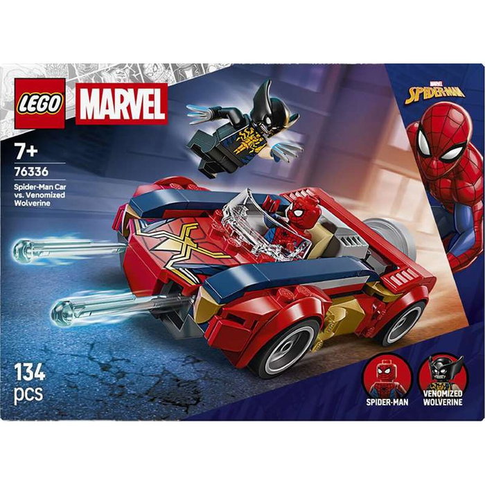 LEGO Marvel Spider-Man et sa voiture contre Wolverine vénomisé 76336 LEGO Marvel Spider-Man et sa voiture contre Wolverine vénomisé 76336