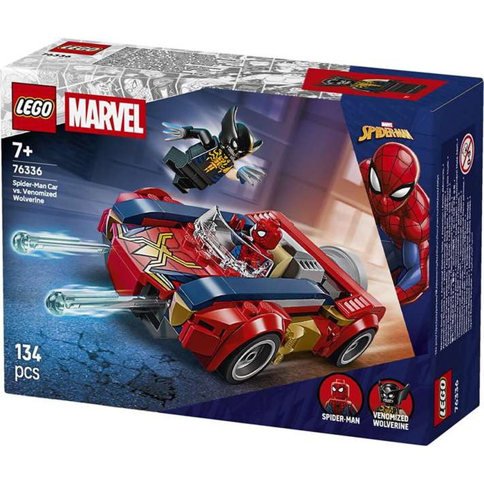 LEGO Marvel Spider-Man et sa voiture contre Wolverine vénomisé 76336 LEGO Marvel Spider-Man et sa voiture contre Wolverine vénomisé 76336