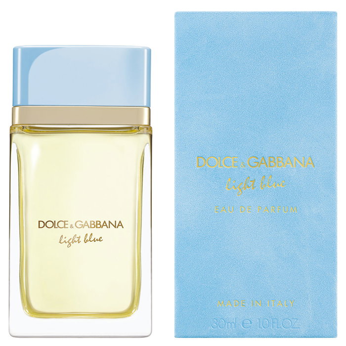 Dolce & Gabbana Light Blue - Eau de Parfum - 30 ml - Parfum Unisexe aux Notes de Citron, Frangipanier et Bois Ambré