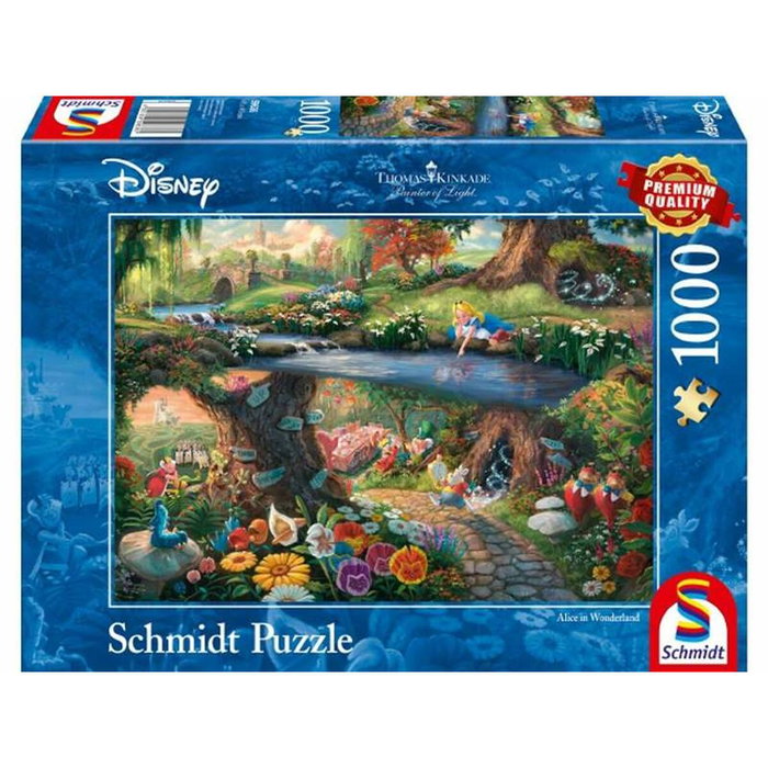 Schmidt Spiele Puzzle Disney Alice au Pays des Merveilles 1000 pièces