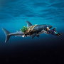 Playmobil Pirate et requin avec mâchoire articulée, 21 pièces