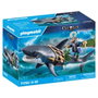 Playmobil Pirate et requin avec mâchoire articulée, 21 pièces