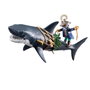 Playmobil Pirate et requin avec mâchoire articulée, 21 pièces