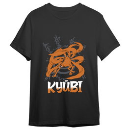 Superplay Naruto T-Shirt Kyubi Black (M) inevitable de haute qualité