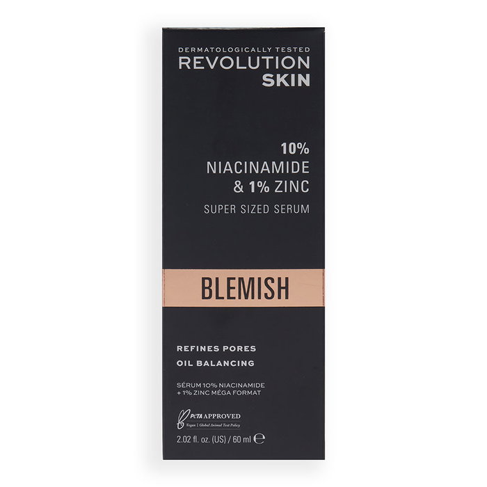Revolution Skincare BLEMISH 10% niacinamide 1% zinc sérum 60 ml