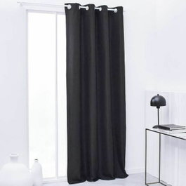 Today Rideau Isolant Thermique Essential Uni - 140 x 240 cm - Fusain