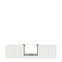 KIMERA HEDE Profil Aluminium Anodisé Argent avec Diffuseur Opal, Bouchons et Clips de Fixation 2,02m