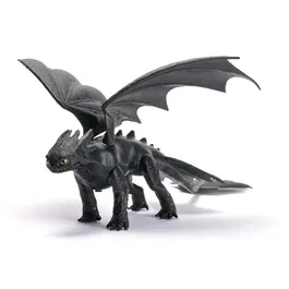 Spin Master Figurine Dragon Interactif Krokmou 25 cm - Sons et Mouvements d'ailes - Film Dragons Movie