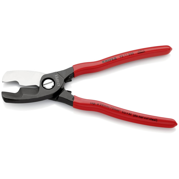 Knipex Ciseau à câbles à double tranchant 95 11 200