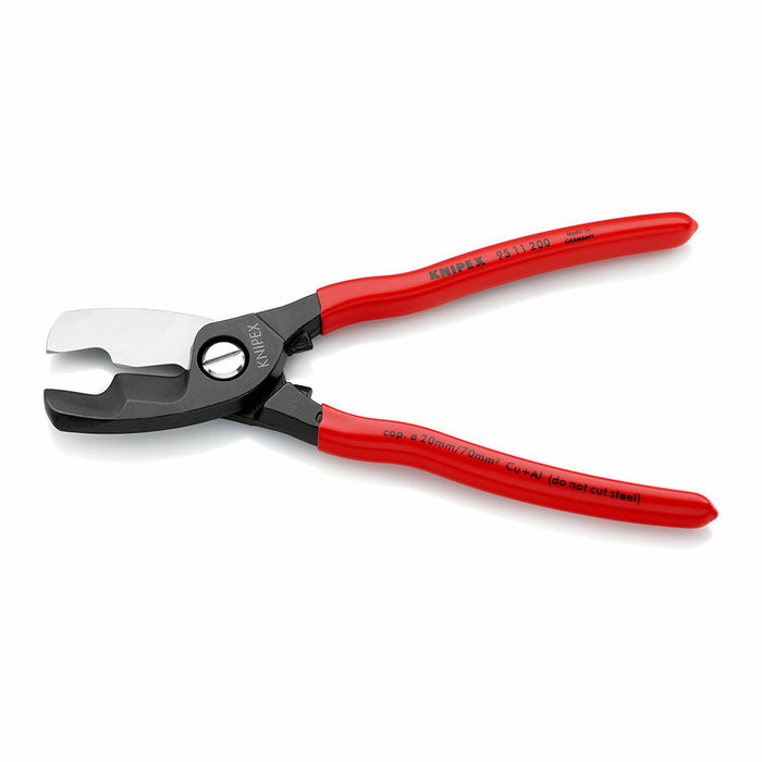 Ciseaux d'électricien Knipex 9511200 Acier Plastique Coupe-câble Ciseaux d'électricien Knipex 9511200 Acier Plastique Coupe-câble