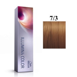 Wella Professionals Illumina Color - Teinture permanente pour cheveux couleur 7/3 Golden Medium Blond - 60 ml