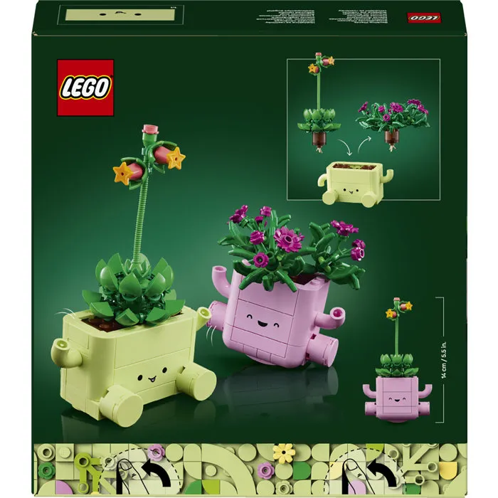 Lego 11506 - LEGO Botanicals Petites Plantes Dansantes - Jeu de Construction Décoratif - Cadeau pour Enfants Dès 9 Ans