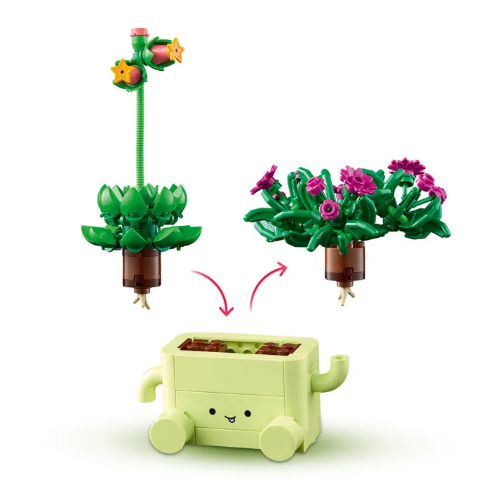 Lego 11506 - LEGO Botanicals Petites Plantes Dansantes - Jeu de Construction Décoratif - Cadeau pour Enfants Dès 9 Ans