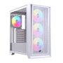 Einarex P600 RGB White Boîtier Gaming ATX Blanc