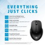 HP Souris sans fil multi-périphériques HP 430