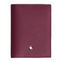 Montblanc MB199377 Porte-cartes en cuir Bordeaux