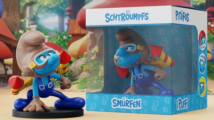 Puppy Statue Schtroumpf Jetpack Puppy Statue Schtroumpf Jetpack