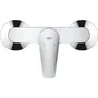 GROHE - Mitigeur de douche monocommande à poser mural chromé, économique en eau, compatible perçage 2 trous, garantie 5 ans