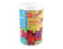 Innspiro Perles en plastique forme de grande fleur opaque multicolore 30mm 100u.