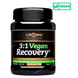 CROWN SPORT NUTRITION 3:1 VEGAN RECOVERY+ CHOC 750 G