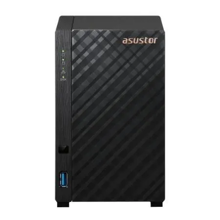 Asustor Drivestor 2 Lite NAS - AS1102TL - Serveur 2 baies, Quad-Core 1.7 GHz, 1 GB DDR4, Gigabit Ethernet, stockage réseau et diffusion 4K