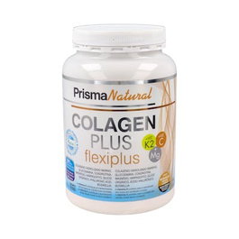 Prisma Natural Colagen Plus Flexi Plus Marino 300g Complément Alimentaire Articulations avec Collagène Vitamine K2 Magnésium Orange