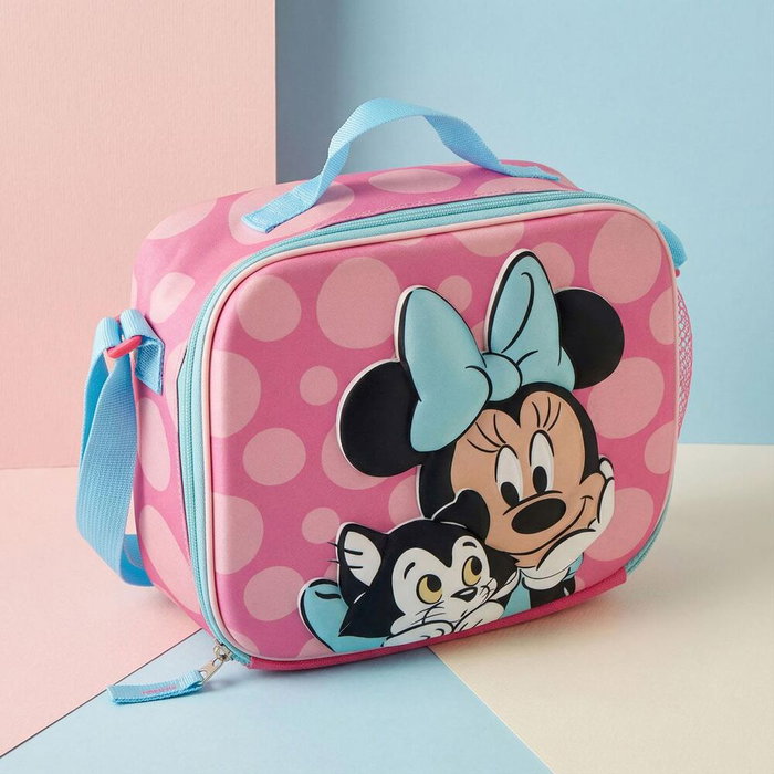 Cerdá Sacoche Isotherme 3D Minnie Disney Rose