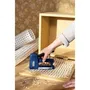 Rapid RPC4 Agrafeuse manuelle 4 en 1 pour agrafes et clous, technologie Powercurve réduction d'effort 50%, idéale bricolage, décoration et menuiserie