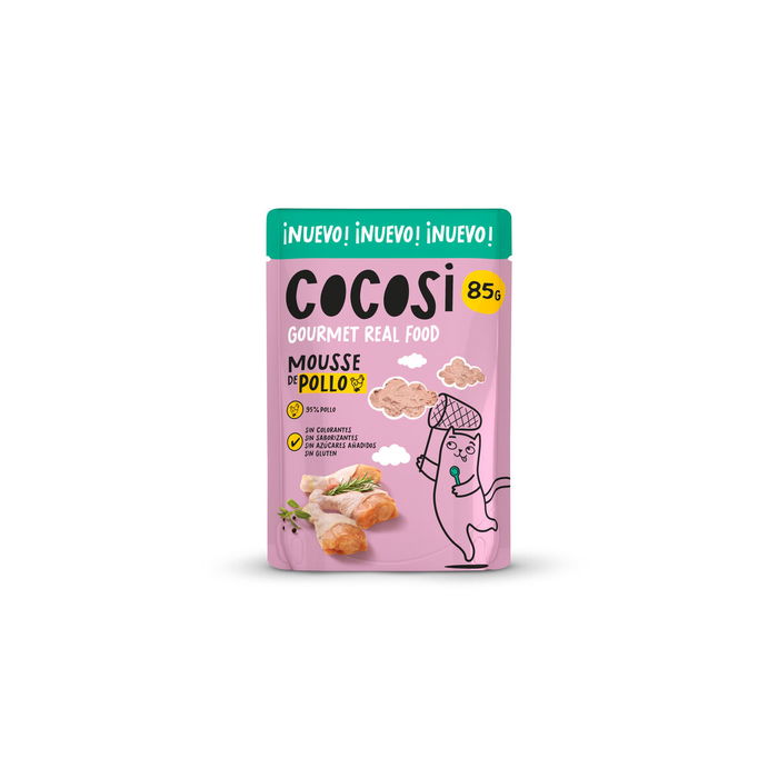 Aliments pour chat Cocosi Gourmet Real Food 80 g 12 Unités