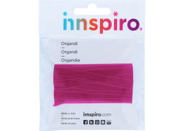 Innspiro Cinta organdí fuchsia 13mm, 5m