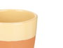 La Dehesa Verre en Terre Cuite Jaune 330 ml 9x9x9,5 cm (Four, Micro-ondes, Lave-vaisselle) (Set de 24)